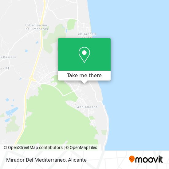 Mirador Del Mediterráneo map