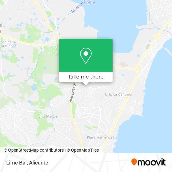 Lime Bar map