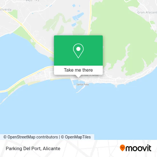 Parking Del Port map