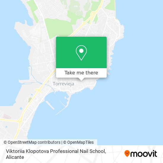 Viktoriia Klopotova Professional Nail School map