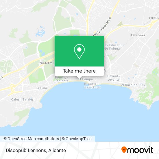 Discopub Lennons map