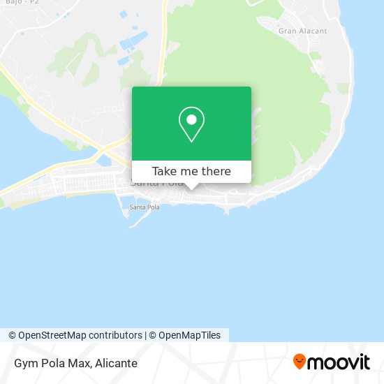 mapa Gym Pola Max