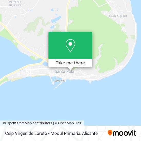 Ceip Virgen de Loreto - Mòdul Primària map