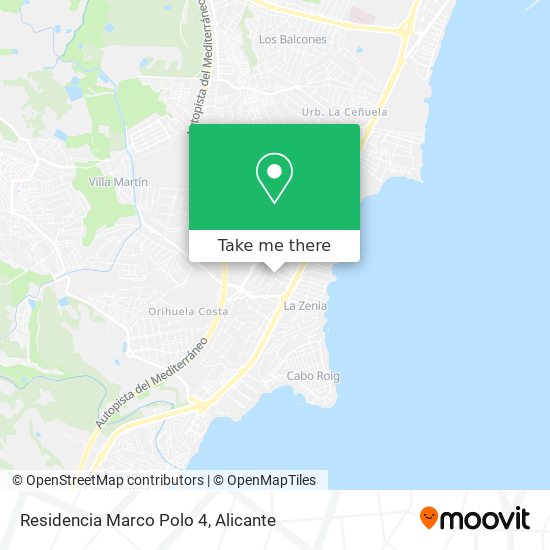 Residencia Marco Polo 4 map