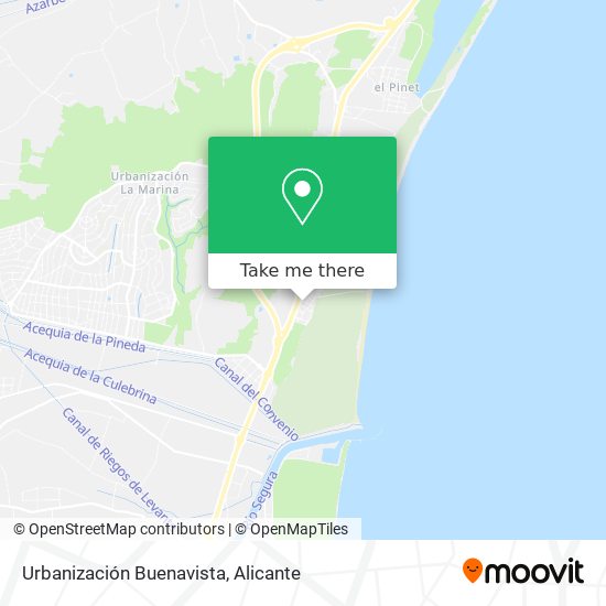 Urbanización Buenavista map