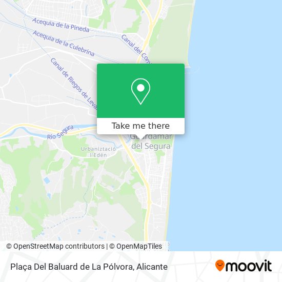 Plaça Del Baluard de La Pólvora map