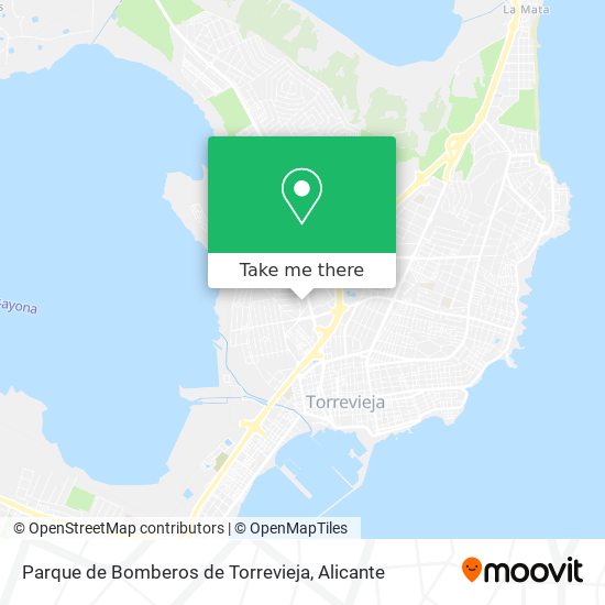Parque de Bomberos de Torrevieja map