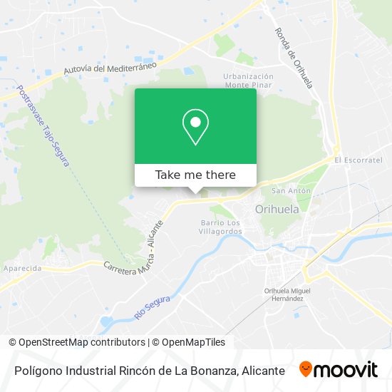 Polígono Industrial Rincón de La Bonanza map