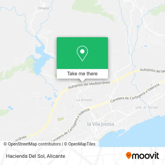 Hacienda Del Sol map