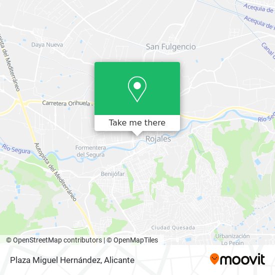 Plaza Miguel Hernández map