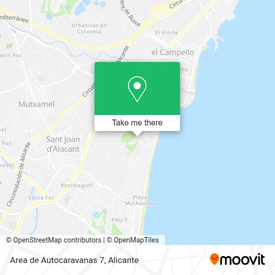 Area de Autocaravanas 7 map