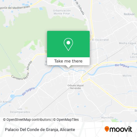 Palacio Del Conde de Granja map