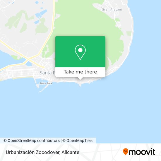Urbanización Zocodover map