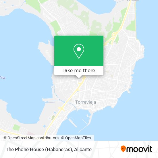 The Phone House (Habaneras) map