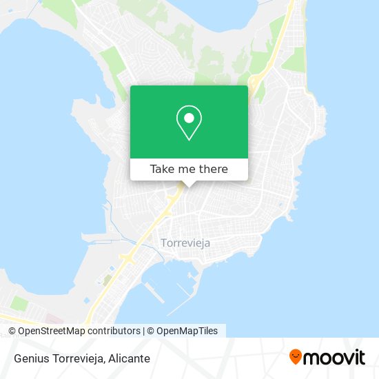 Genius Torrevieja map