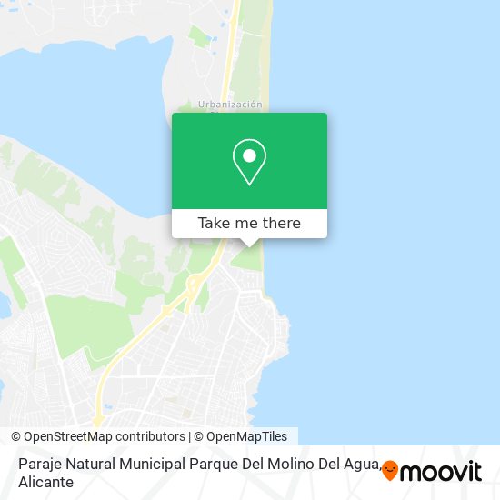 Paraje Natural Municipal Parque Del Molino Del Agua map