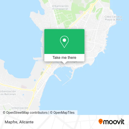 Mapfre map