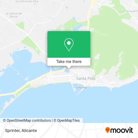 Sprinter map