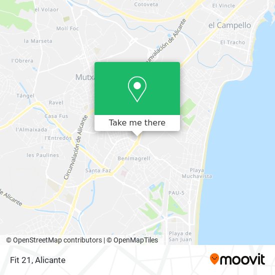 Fit 21 map