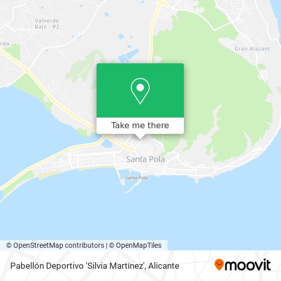 Pabellón Deportivo 'Silvia Martínez' map