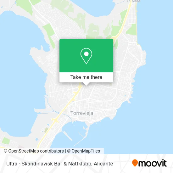 Ultra - Skandinavisk Bar & Nattklubb map