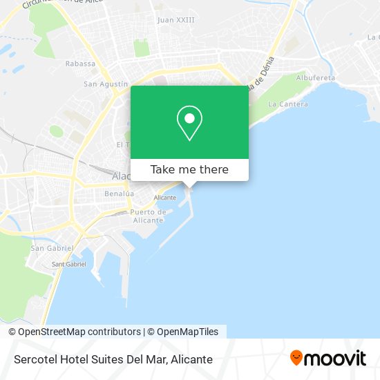 Sercotel Hotel Suites Del Mar map