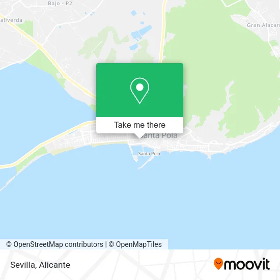 Sevilla map