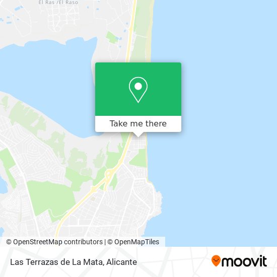Las Terrazas de La Mata map