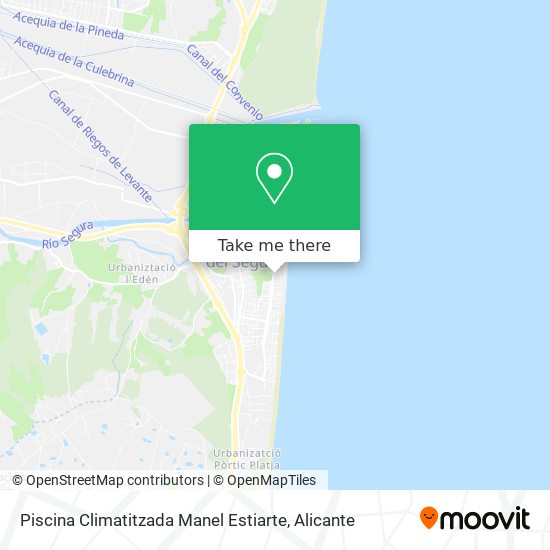 Piscina Climatitzada Manel Estiarte map