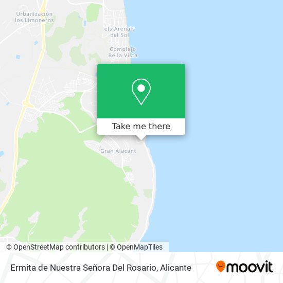 Ermita de Nuestra Señora Del Rosario map