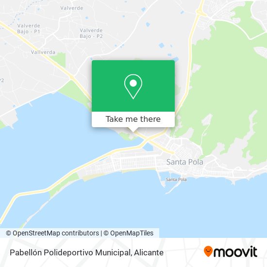 Pabellón Polideportivo Municipal map