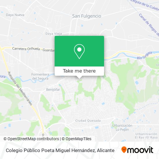 Colegio Público Poeta Miguel Hernández map