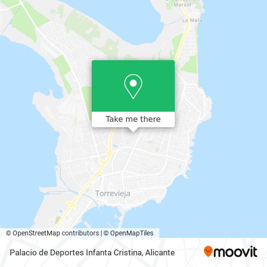 Palacio de Deportes Infanta Cristina map
