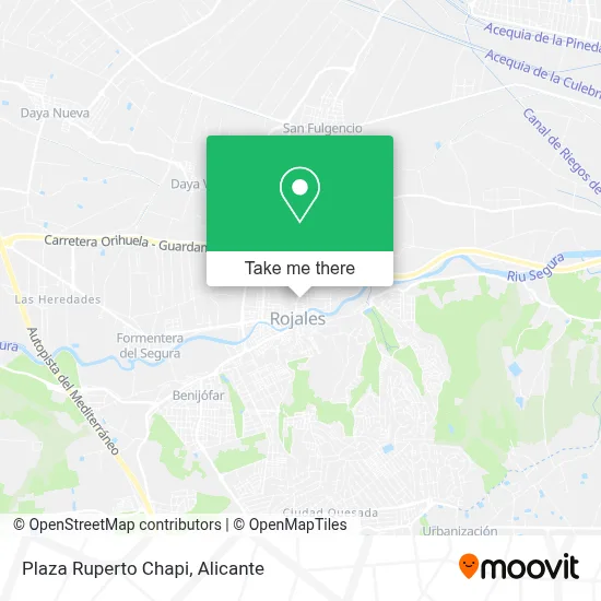 Plaza Ruperto Chapi map