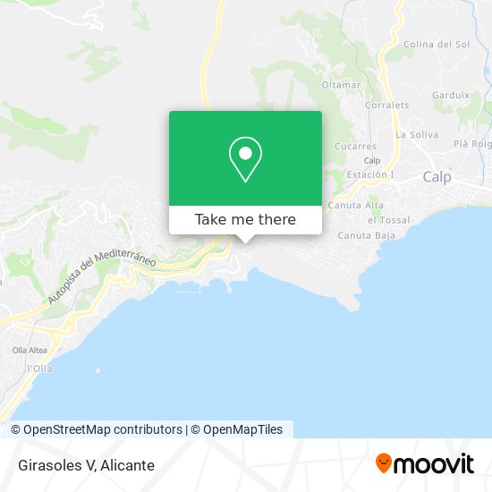 mapa Girasoles V