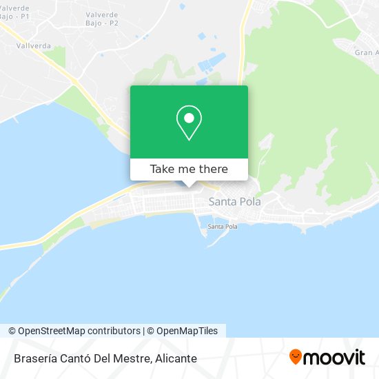 Brasería Cantó Del Mestre map