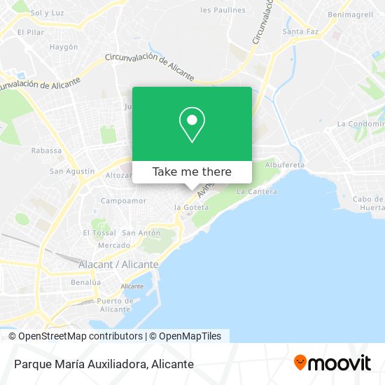 Parque María Auxiliadora map