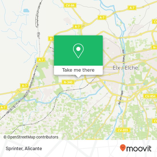 Sprinter map