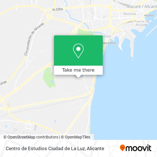 Centro de Estudios Ciudad de La Luz map