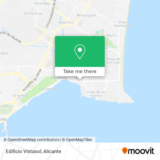 mapa Edificio Vistasol