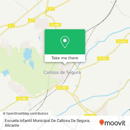 Escuela Infantil Municipal De Callosa De Segura map