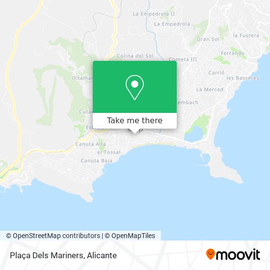 Plaça Dels Mariners map