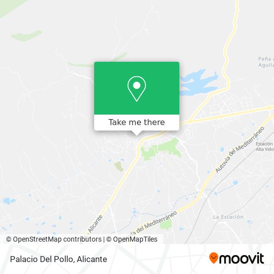 Palacio Del Pollo map