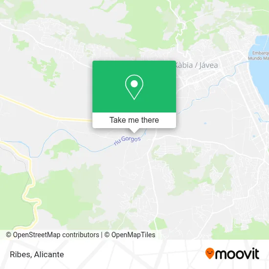 Ribes map
