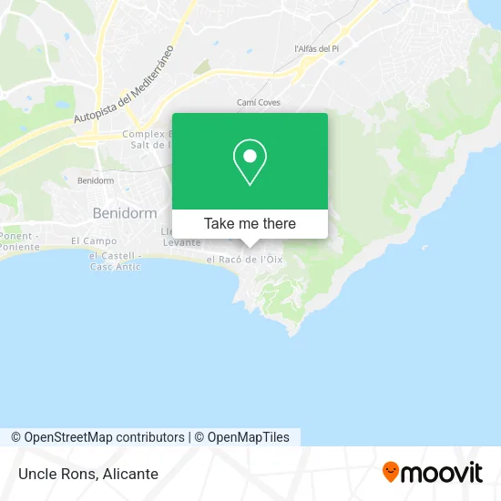 Uncle Rons map