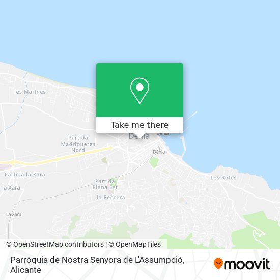 Parròquia de Nostra Senyora de L'Assumpció map