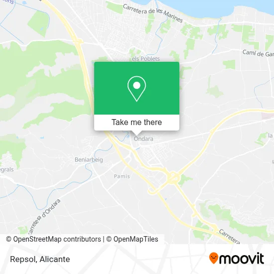 Repsol map