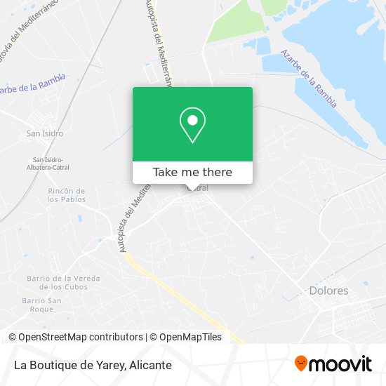 La Boutique de Yarey map