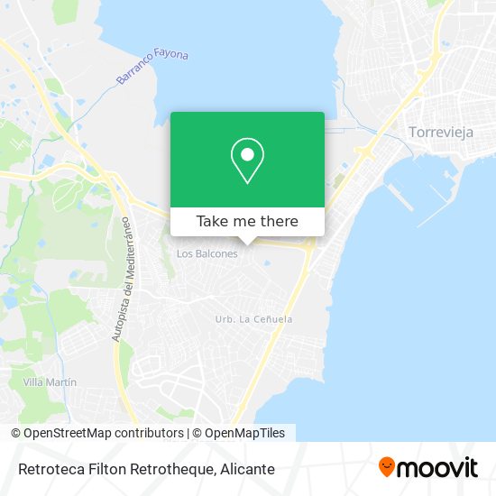 Retroteca Filton Retrotheque map