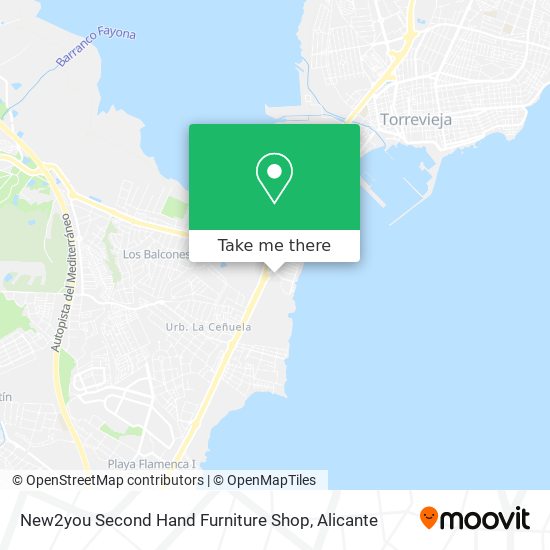 mapa New2you Second Hand Furniture Shop